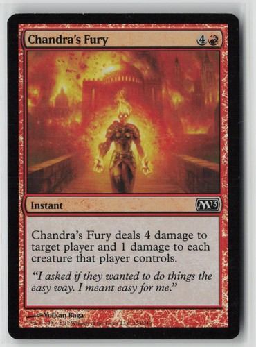 Chandra fury 124 foil common - fury,